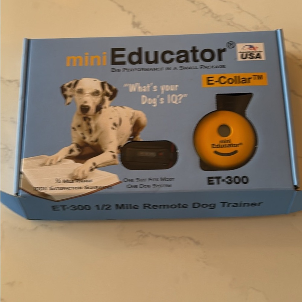 ET-300 Remote Dog Trainer - Yellow